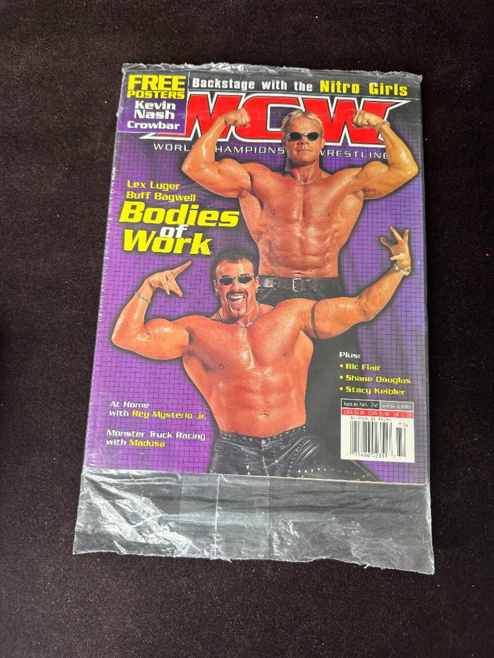 Vintage April 2001 WCW Magazine Issue #72 - Sealed